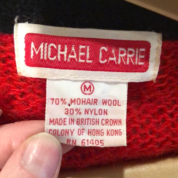 Vintage Michael Carrie Mohair Wool Sweater - Picture 13 of 13